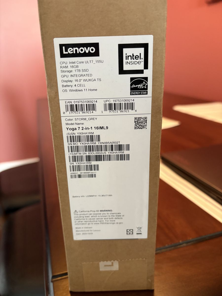 Lenovo laptop