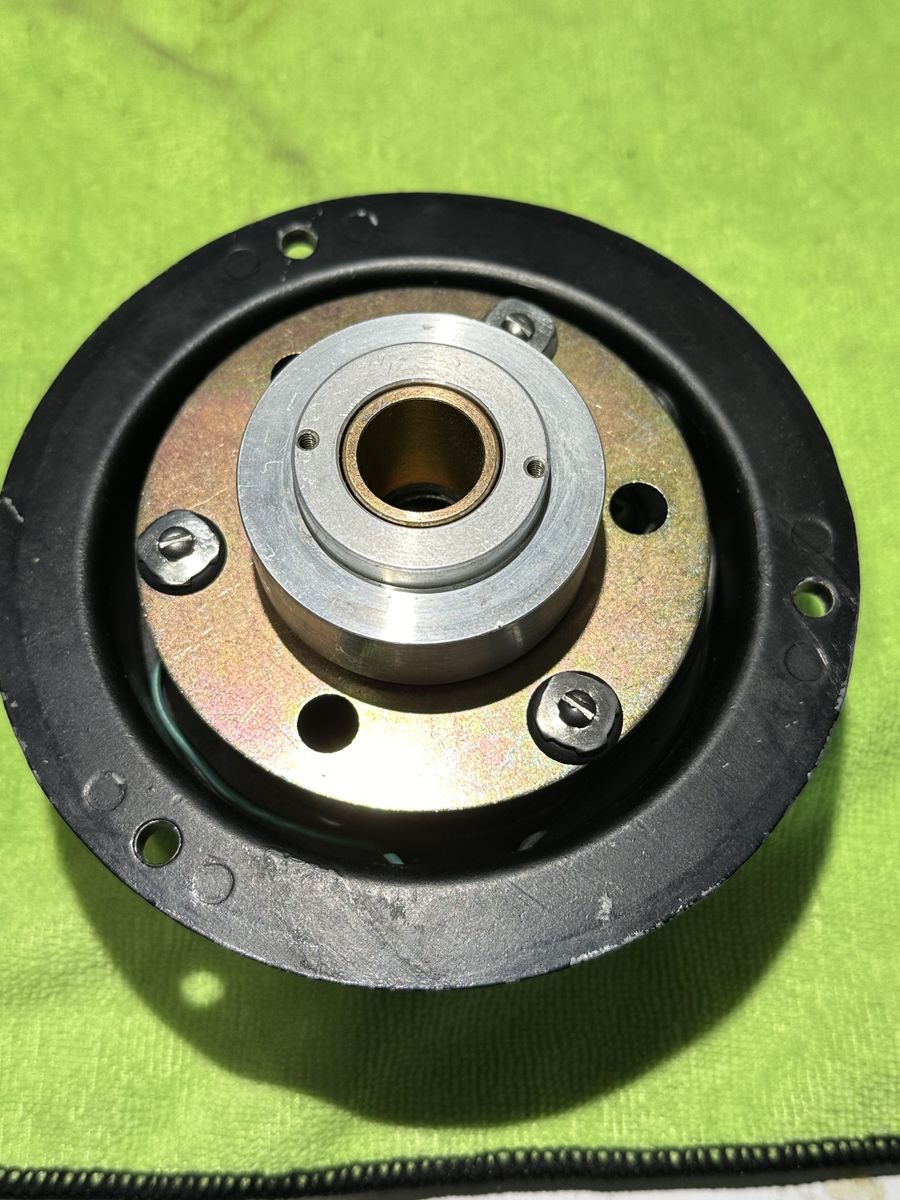 Vintage Leslie V21 High Frequency Horn Driver With New Spindle Plate & Bearing