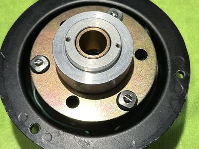Vintage Leslie V21 High Frequency Horn Driver With New Spindle Plate & Bearing