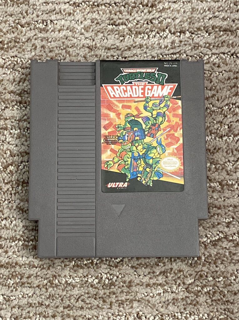 Teenage Mutant Ninja Turtle 2 arcade Game NES