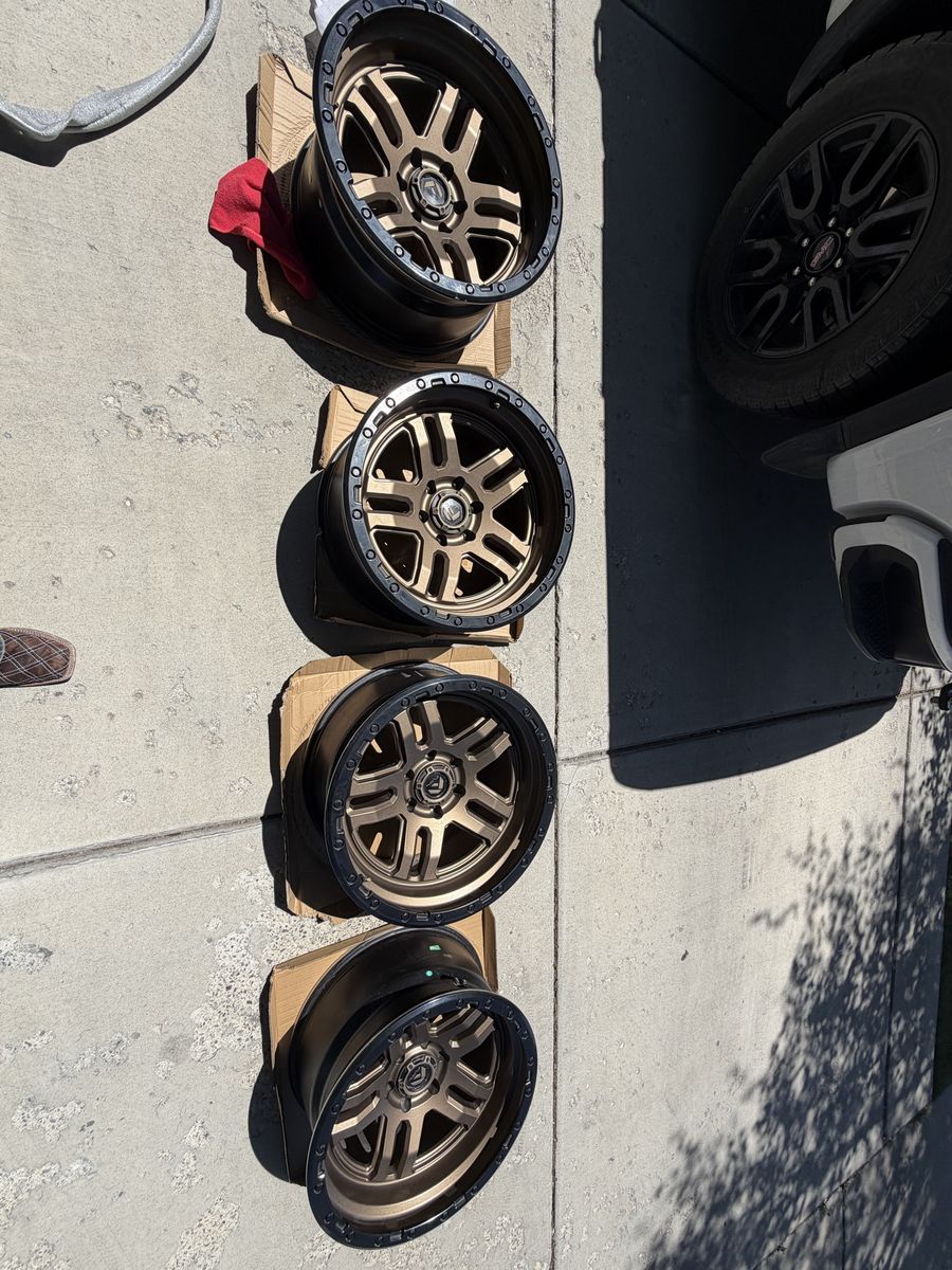 20x10 D702 AMMO FUEL WHEELS around a -15mm offset