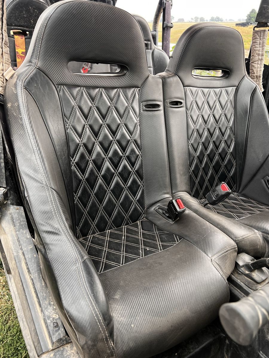 Aces racing Polaris 1000 front/rear bench seat