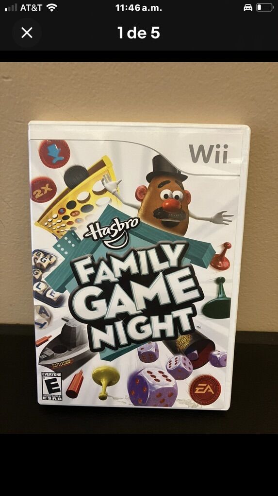 Family Game Night Wii Game