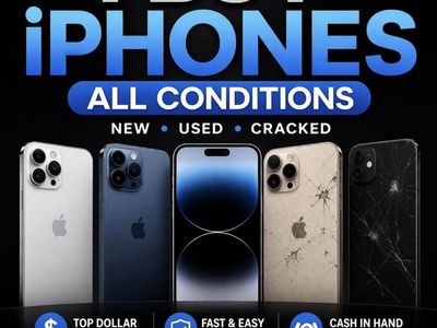 I Buy iPhones - All Conditions Accepted (New, Used, Cracked) - Top Dollar Paid, Cash Today!