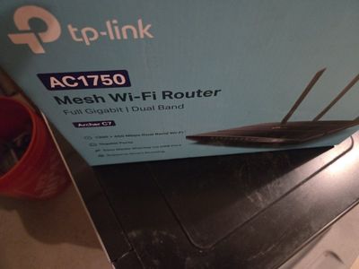TP-Link Archer C7 AC1750 Mesh Wi-Fi Router - Dual Band, Gigabit Ports