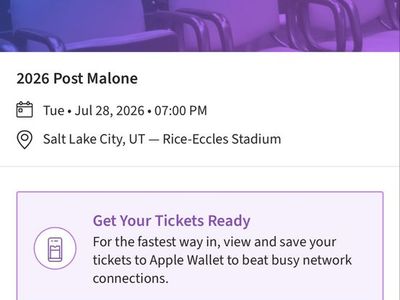 Post Malone Row 32