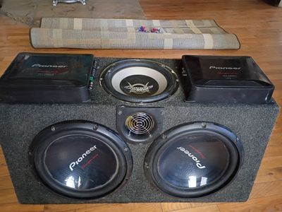 Pioneer champion series amps&subs