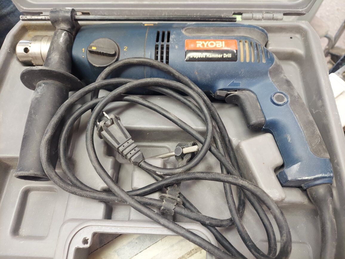 Ryobi hammer drill