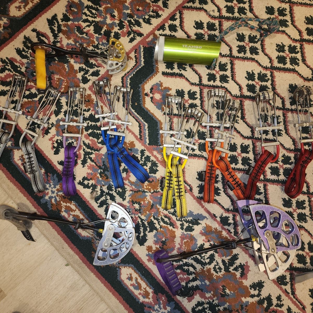 Metolius, BD and a Big Bro Cams.