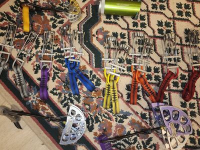 Metolius, BD and a Big Bro Cams.