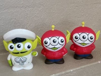Disney Pixar Alien Remix Buzz Lightyear & Woody Mattel Toy Story Figures (Lot of 2)