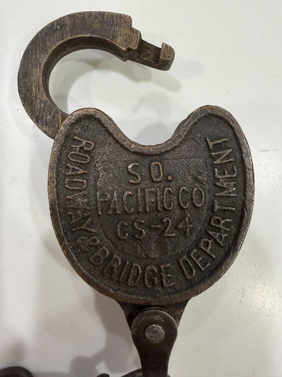 SO. Pacific Railroad Lock