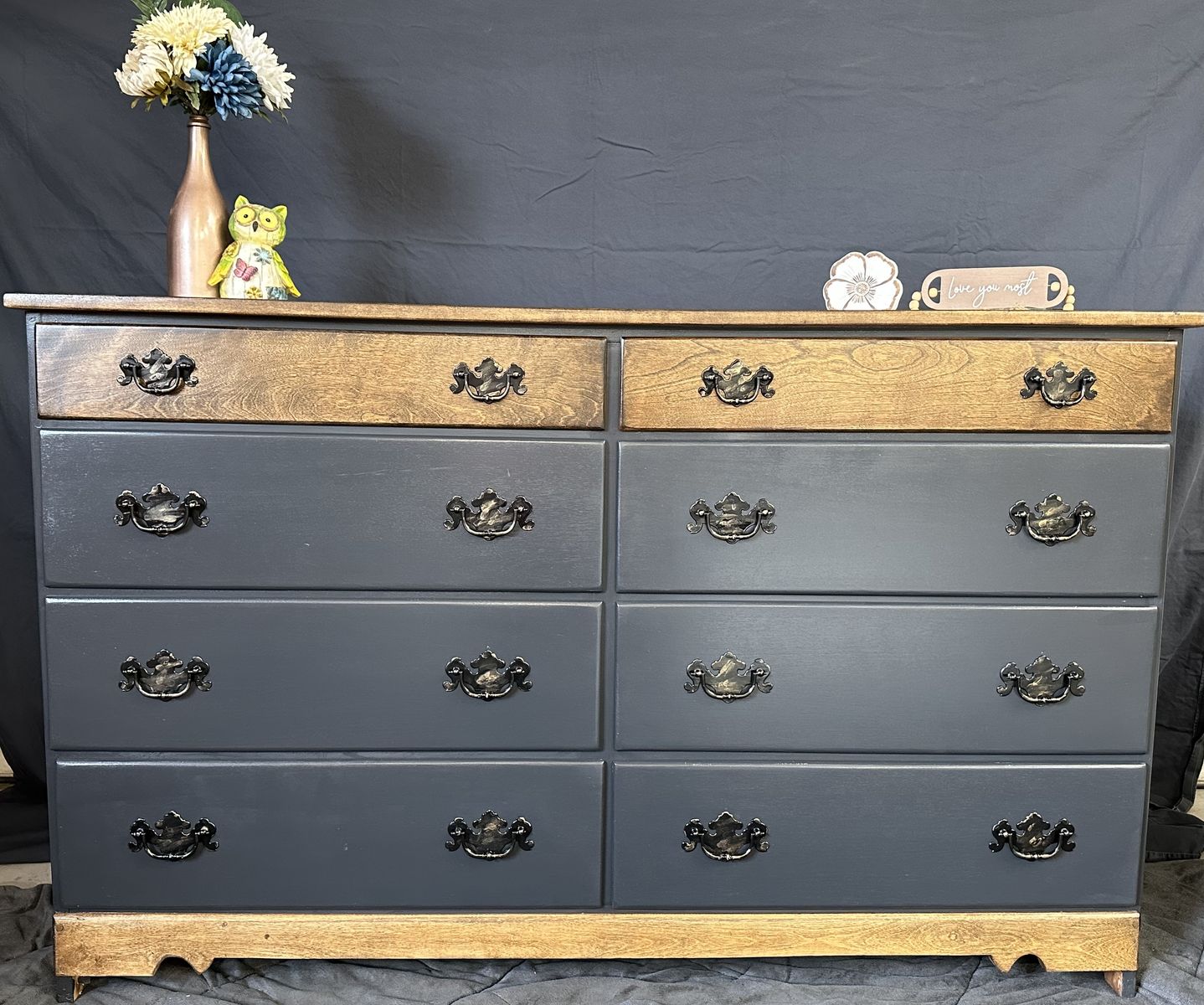 Stunning Refurbish 8 Drawer Dresser