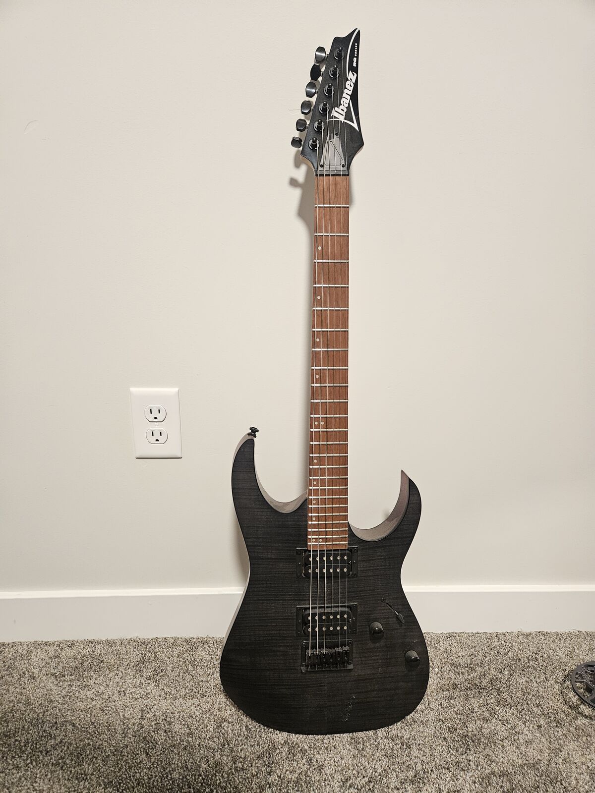 Ibanez RG6003FM Guitar | Flat Transparent Grey
