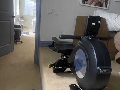 Niceday Rowing Machine with Digital Monitor and Adjustable Resistance
