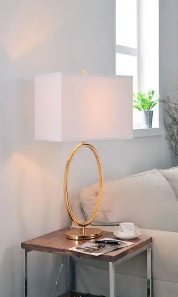 Oke Gold Lamp 17" Single Light