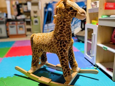 Rocking giraffe