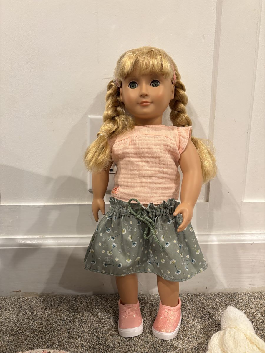 Our Generation 18-inch “Tamera” Blonde Doll with Extra Clothes Outfits