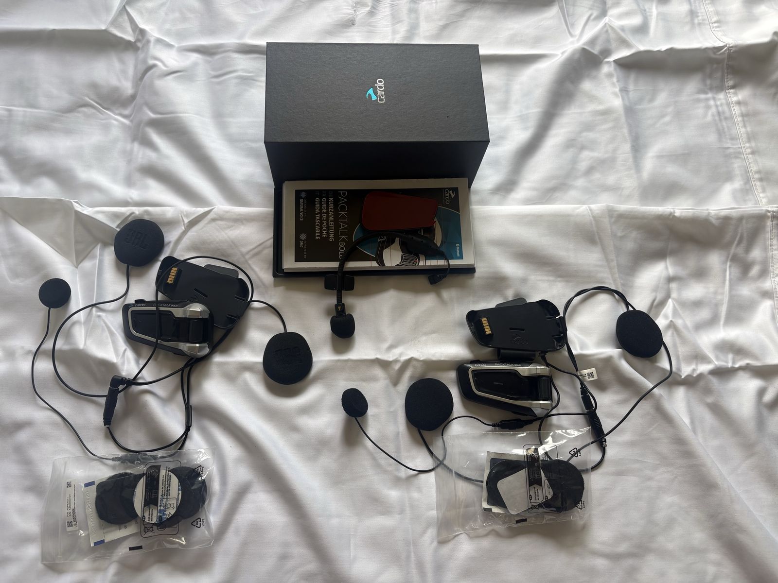 Cardo Packtalk Bold Helmet Intercom Systems