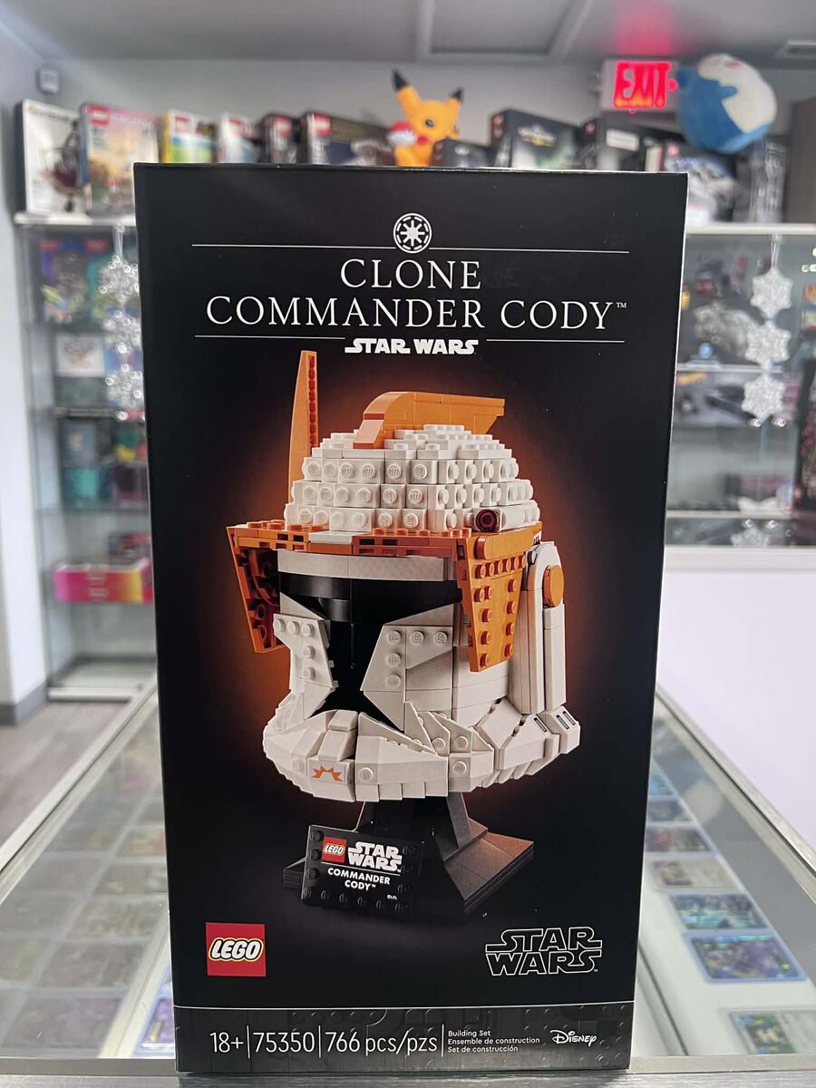 Brand new 75350 LEGO Star Wars Helmet Collection Clone Commander Cody Helmet (retired)
