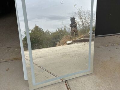 Pair Of LED Bathroom Mirrors