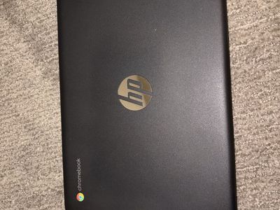 HP Chromebook Black Laptop Intel