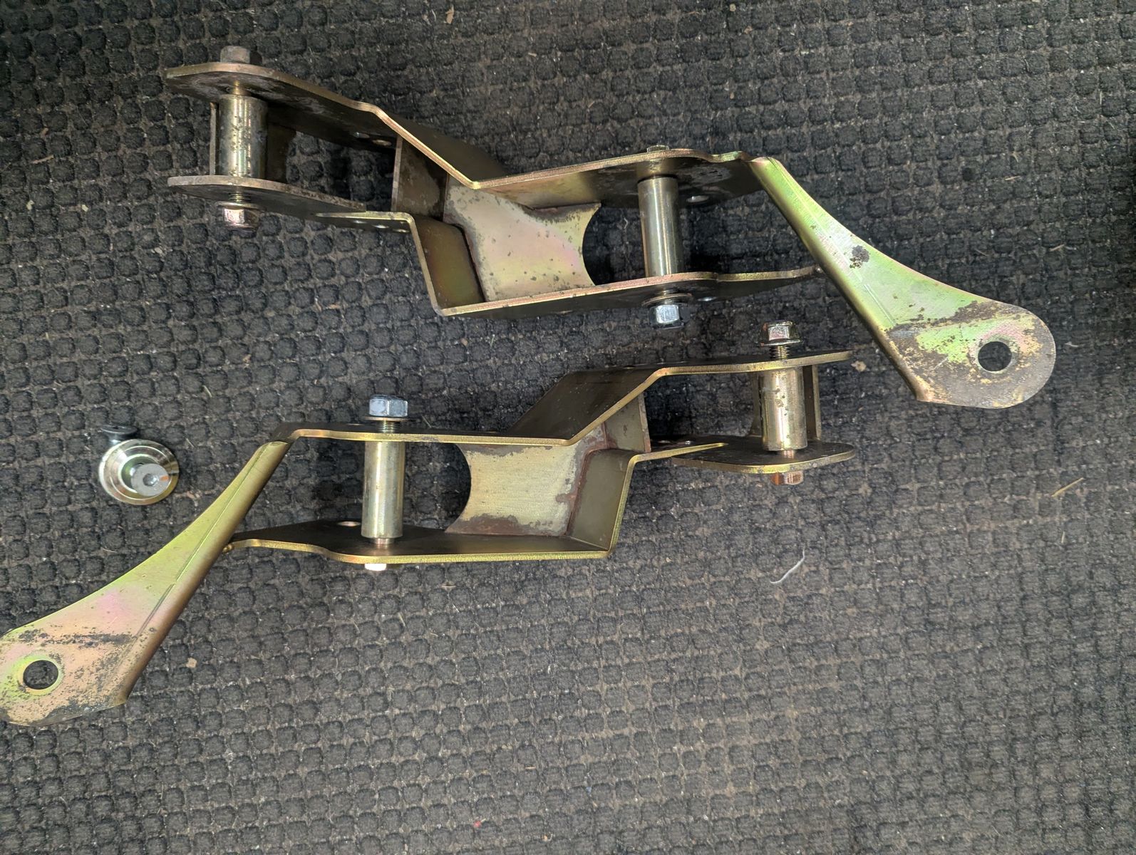 Metalcloak front drop brackets for Jeep JL/JT