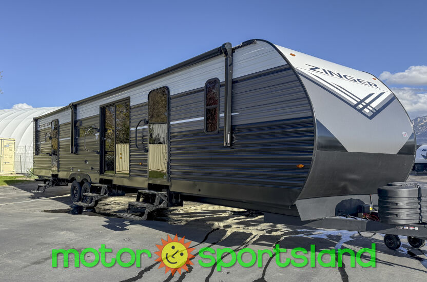 2026 Keystone Zinger 390DB Rear Living Room U-Shaped Dinette