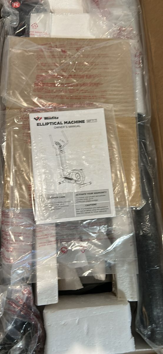 Winfitas Elliptical Machine WE7Z - New in Box Home Exercise Equipment