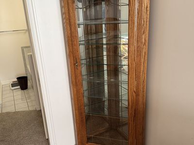 Corner Curio Cabinet