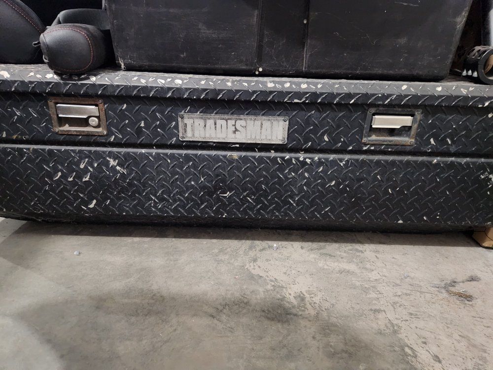 Tradesman Diamond Plate truck box