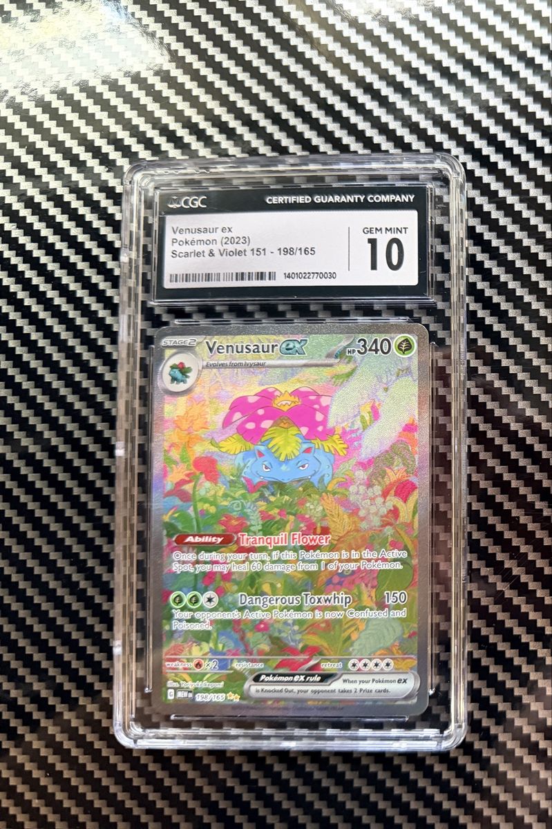 Pokémon 151 Venusaur CGC 10
