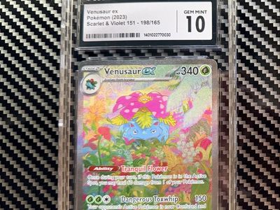 Pokémon 151 Venusaur CGC 10