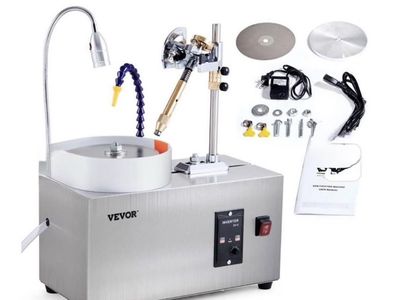 New in box VEVOR Gem Faceting Machine KD-8801 Lapidary Polisher 180W