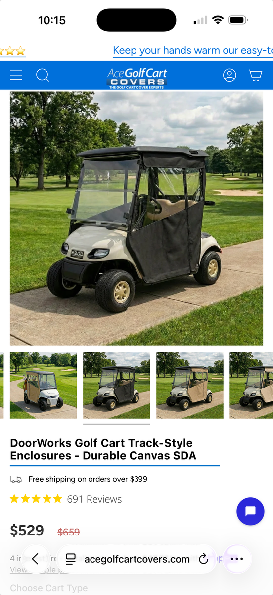 Golf Cart Cover