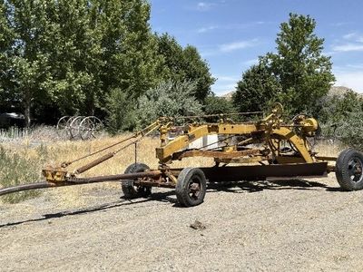 Vintage Pull-Type Road Grader Towed Grader Farm Equipment