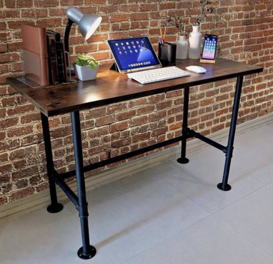 New! Industrial Pipe Modern Style Desk