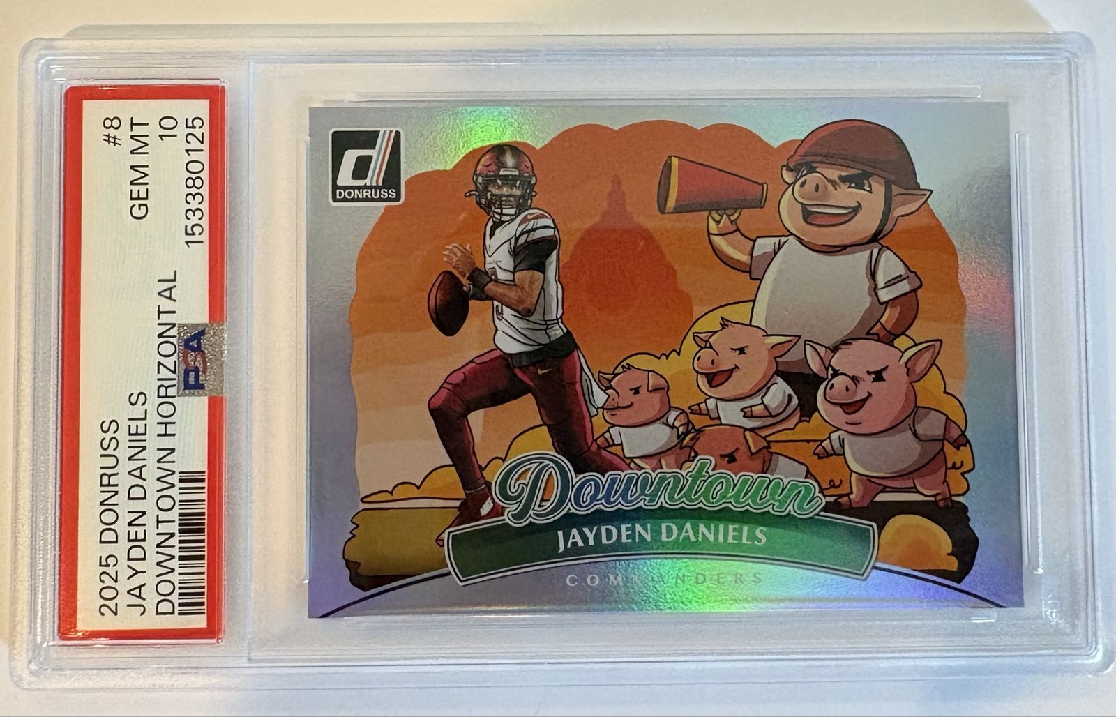 JAYDEN DANIELS HORIZONTAL DOWNTOWN PSA 10