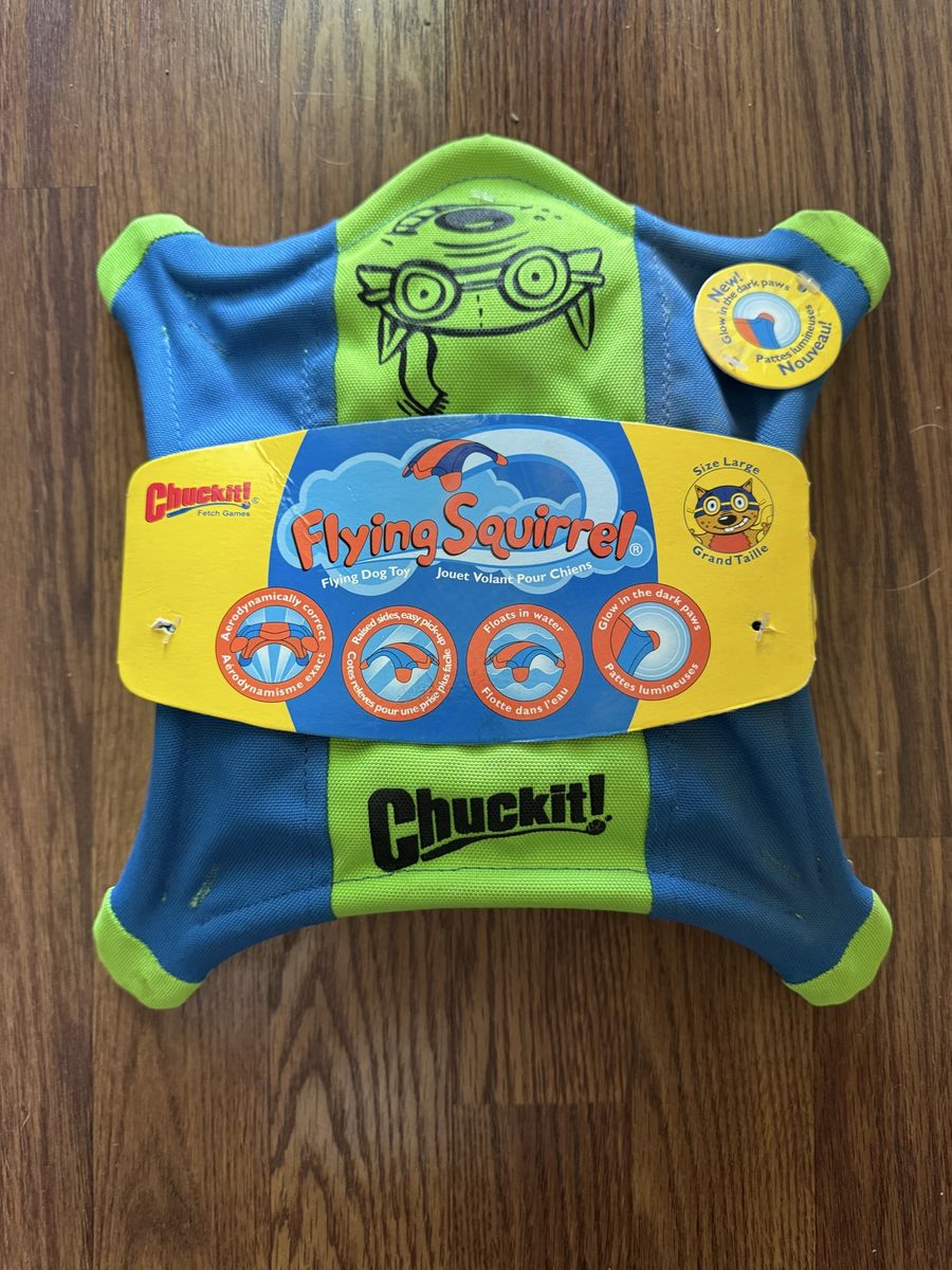 BRAND NEW Chuck-it! Flying Squirrel Dog Toy