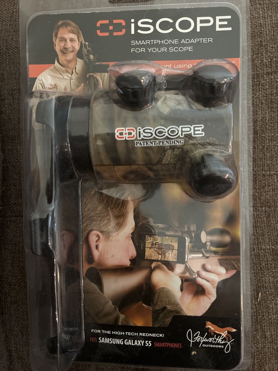 iSCOPE Smartphone Adapter for Scope - Fits Samsung Galaxy S5 - Outdoors Hunting Accessory