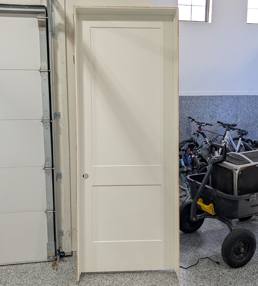 LIKE NEW Painted and Pre Hung Door 3080 36"x96"