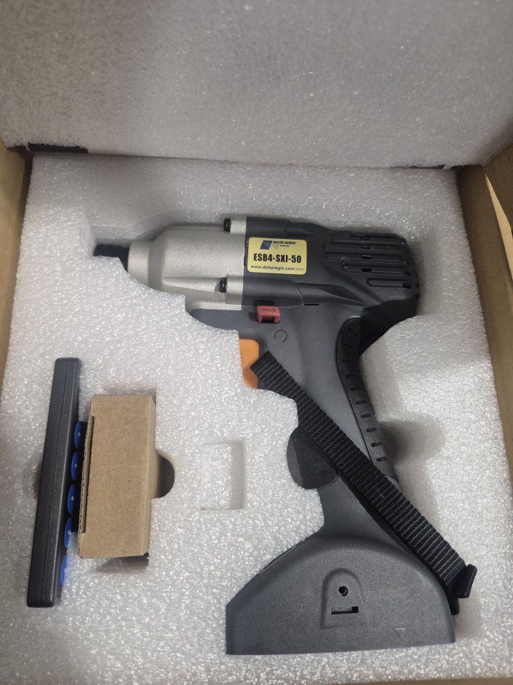 DELTA REGIS ESB4-SXI-50 Series Cordless Impact Driver 14.4V 2.5Ah w/ Charger & Remote.