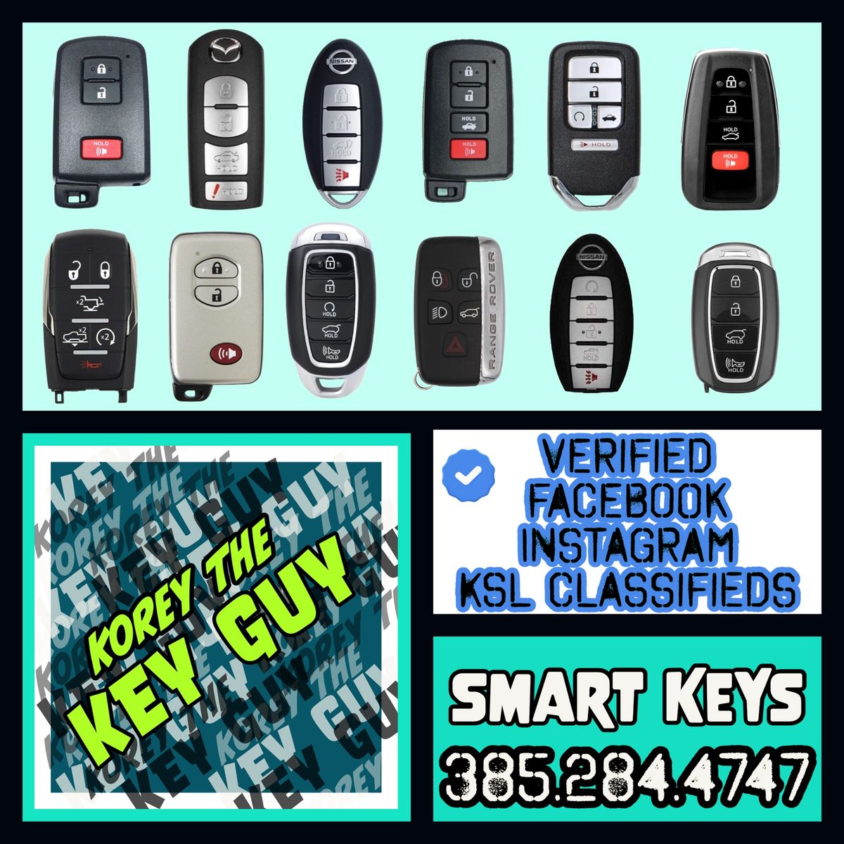 Automotive Keys Remotes FOBs car keys locksmith