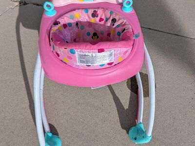 Minnie Mouse Baby Walker with Activity Station