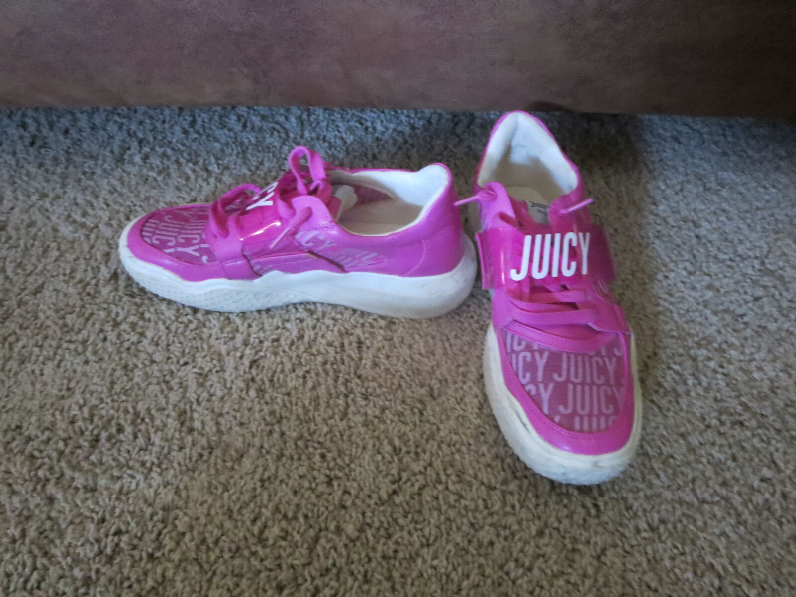Juicy Couture shoes girls pink size 8