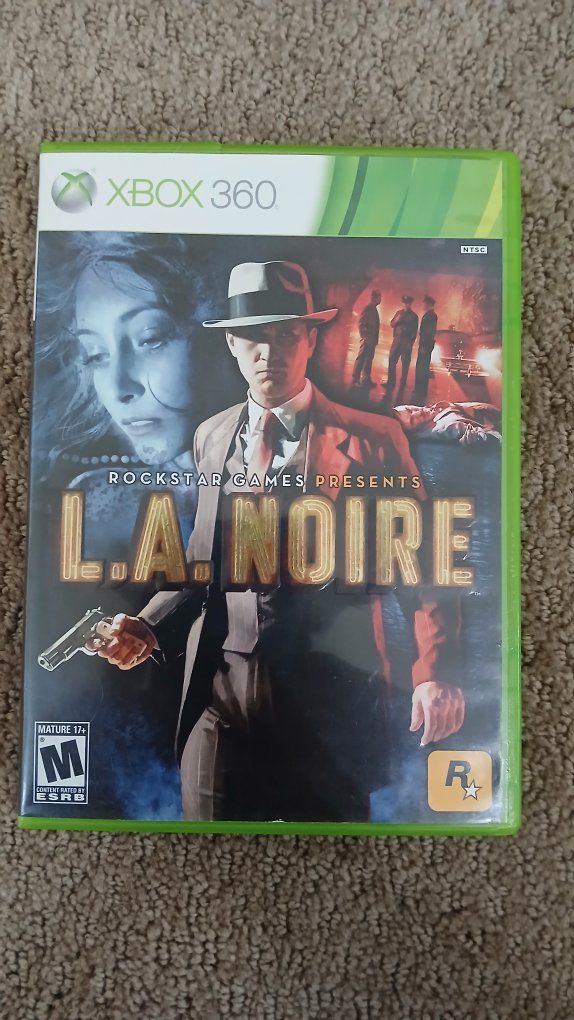L.A. Noire - Xbox 360 - Complete 3-Disc Set