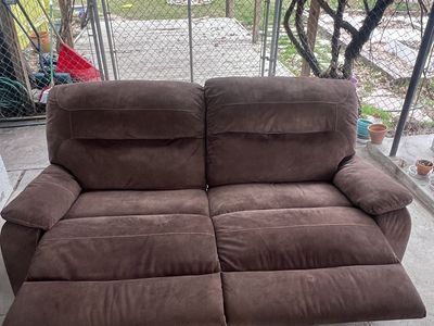 Brown Recliner Sofa/Couch