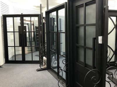 Iron doors