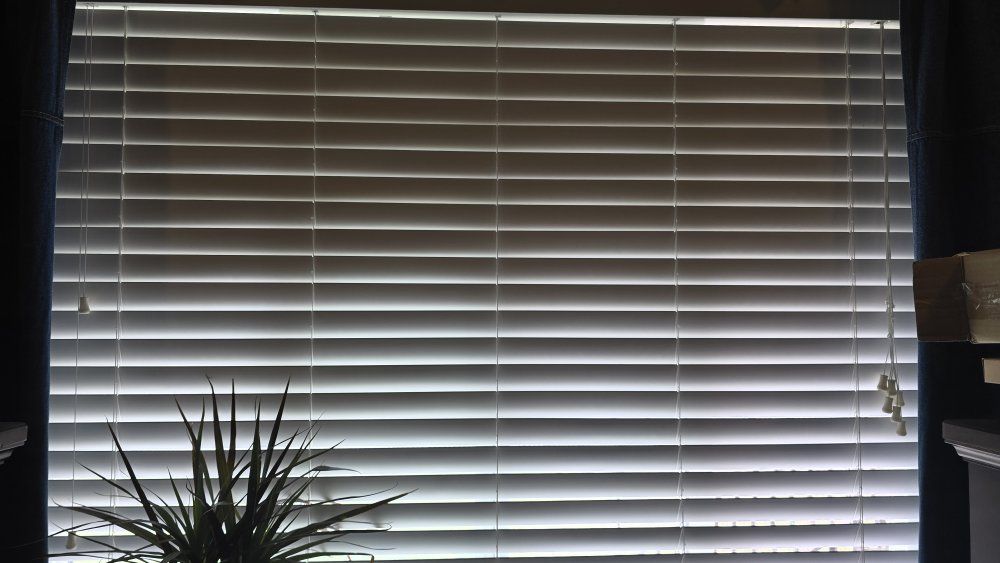 Free Faux wood blinds