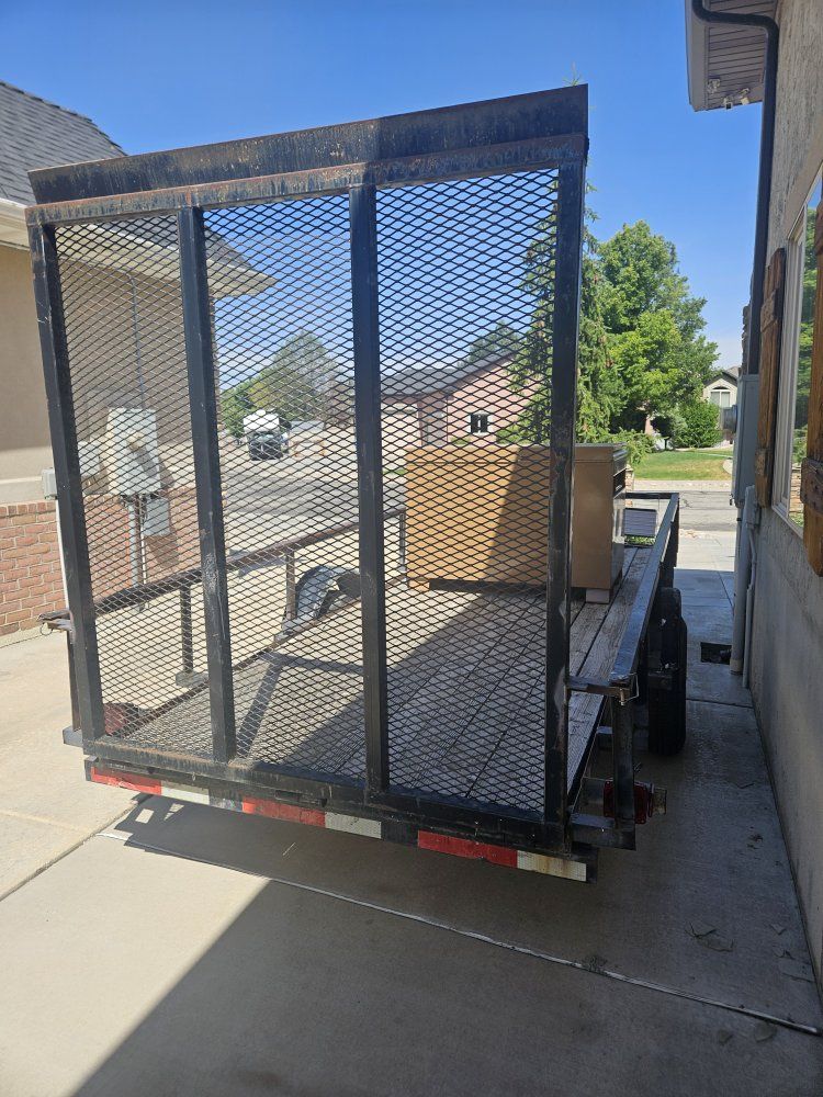 Utility Trailer with Ramp Gate